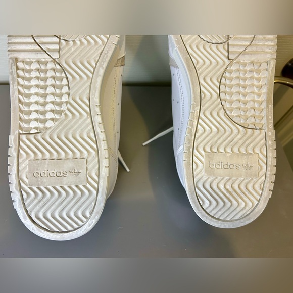 👟”Adidas” Men’s Low Top Leather w/Suede Detail Sneakers Size 12👟 - Picture 6 of 13